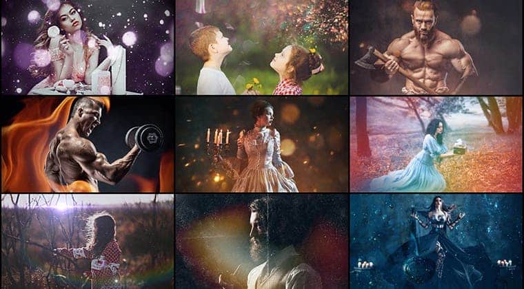 10000+ Cinematic Photo Overlays Bundle<