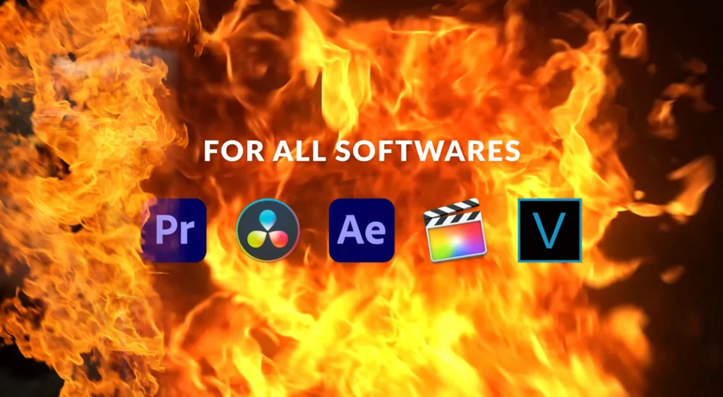 Fire Pack for All Video Editing Software