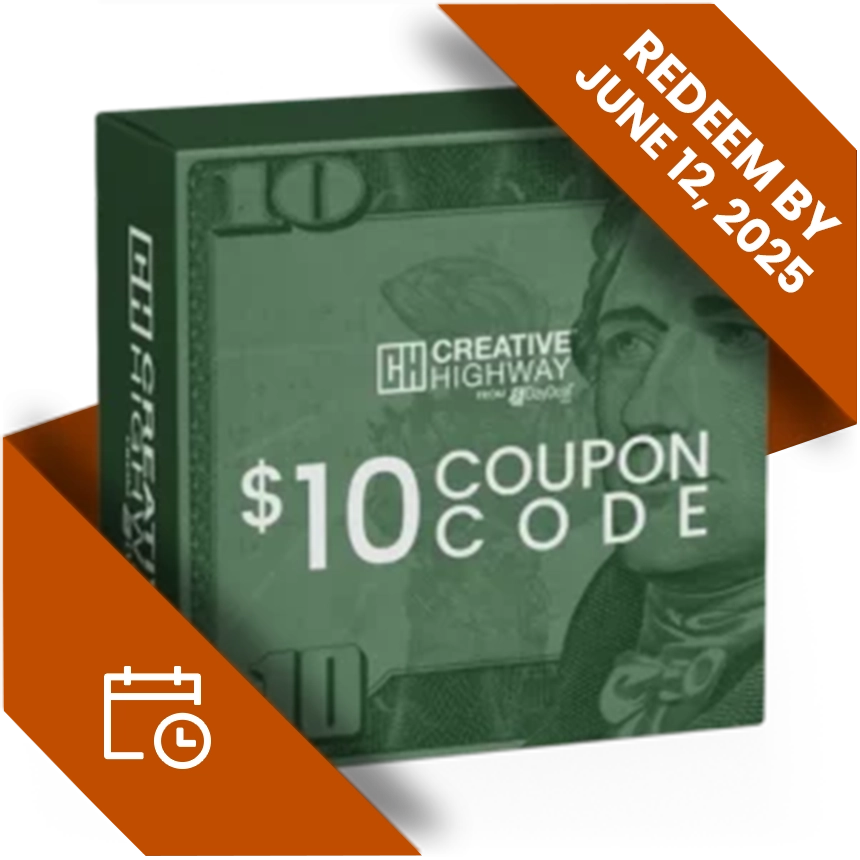 [Redeem By June 12th, 2025] Creative Highway $10 Coupon<