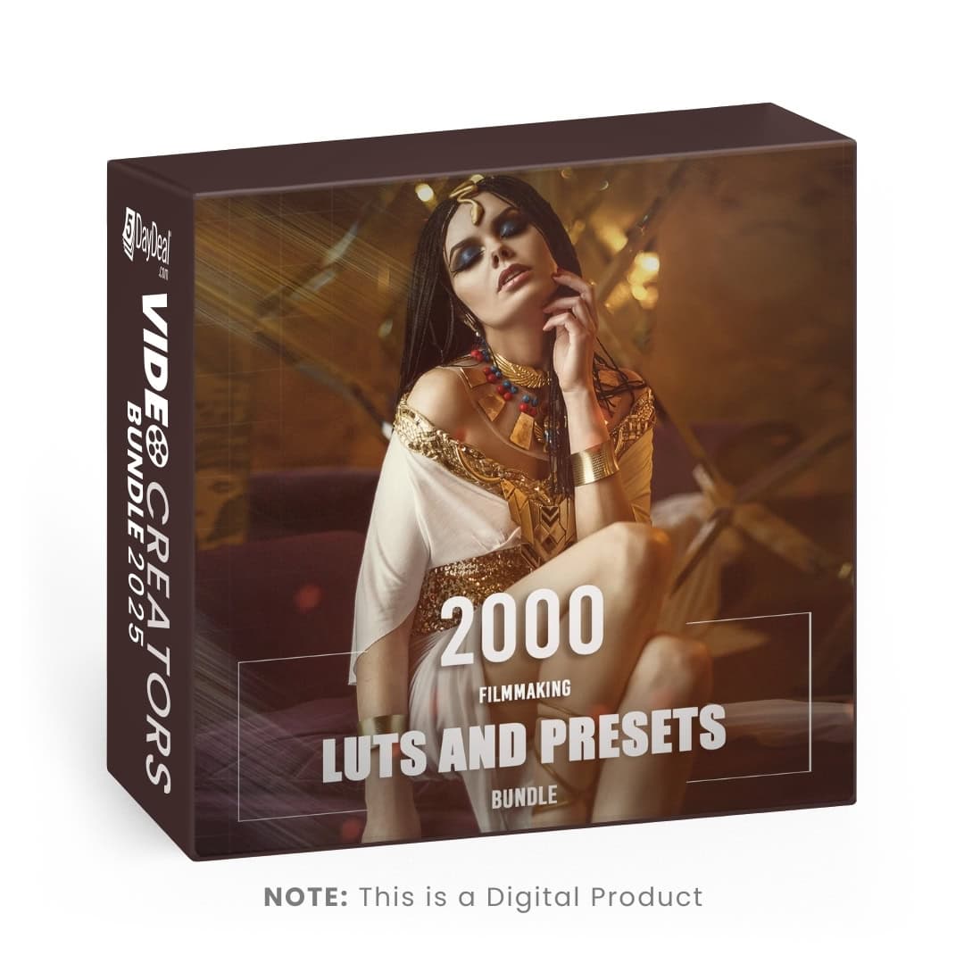 2000 Filmmaking LUTs and Presets Bundle<