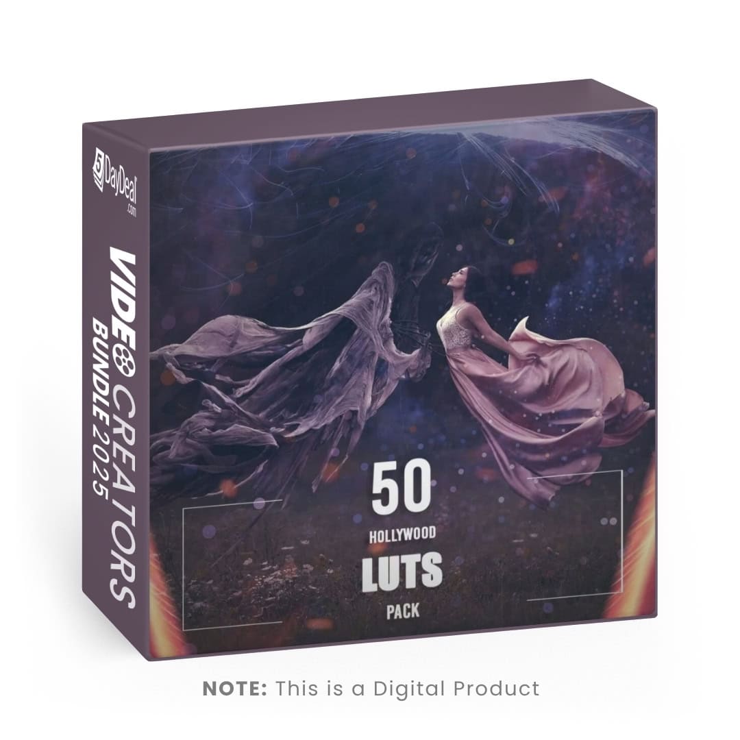 50 Hollywood LUTs Pack<