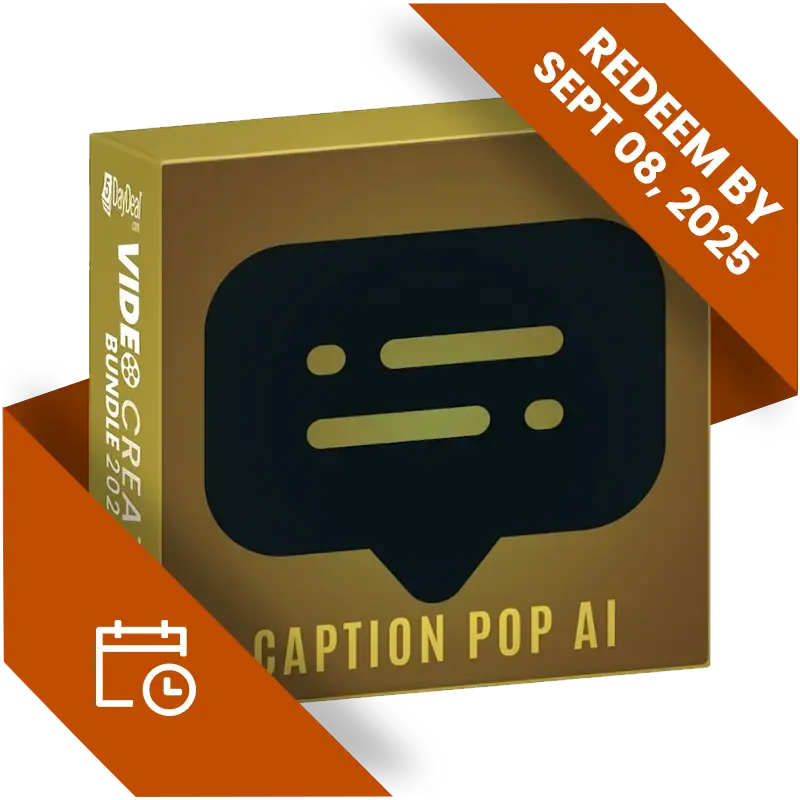 [Redeem By Sept 8th, 2025] Caption Pop AI<