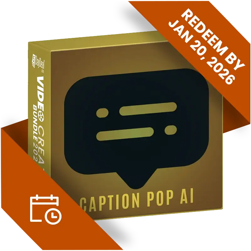 [Redeem By Jan 20th, 2026] Caption Pop AI<