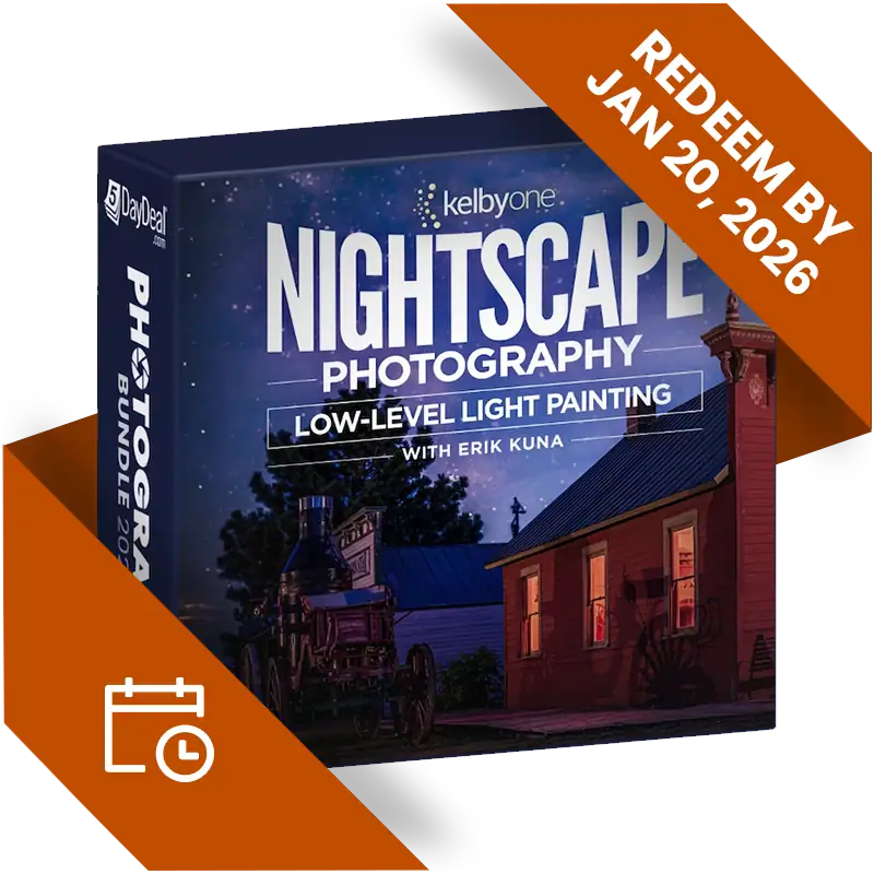 [Redeem By Jan 20th, 2026] Nightscape Photography: Light Painting<