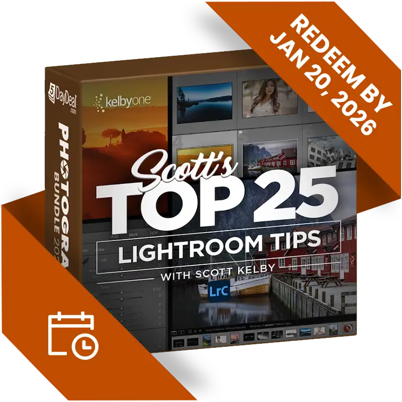 [Redeem By Jan 20th, 2026] Scott’s Top 25 Lightroom Tips<