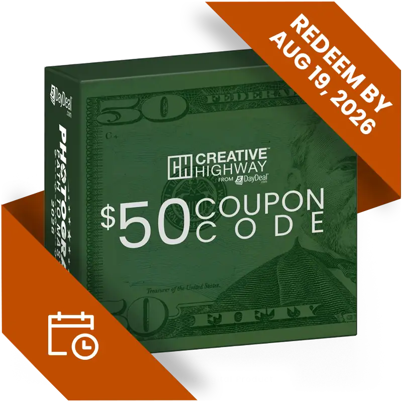 [Redeem By August 19, 2026] Bonus – Creative Highway $50 Coupon<