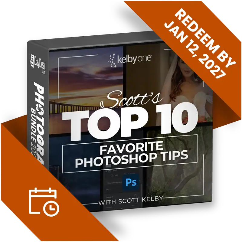[Redeem By Jan 12th, 2027] Scott’s Top Ten Favorite Photoshop Tips<