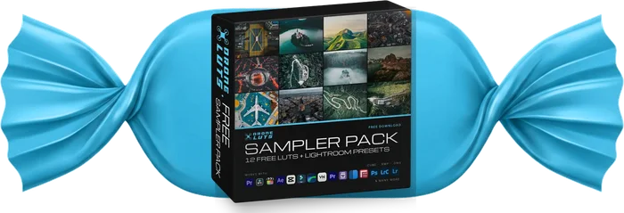 Drone LUTs Free Sampler Pack: 12 drone LUTs + Lightroom presets